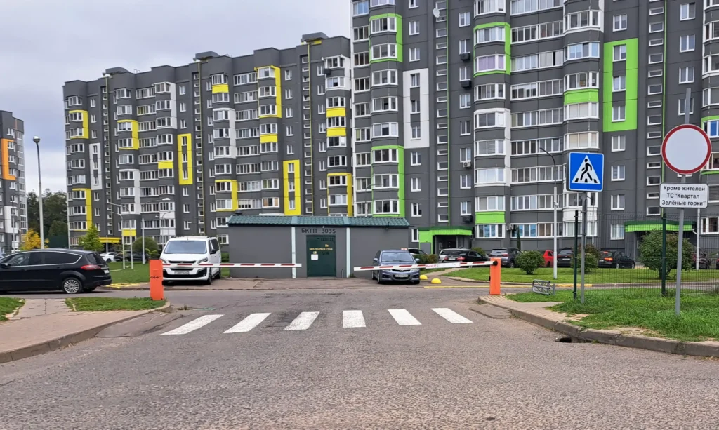 Зеленые горки, въезд 1
